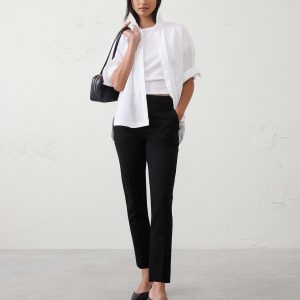 Витрина sloan slim high rise knit ponte ankle pant