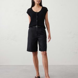 Витрина high rise twill bermuda short