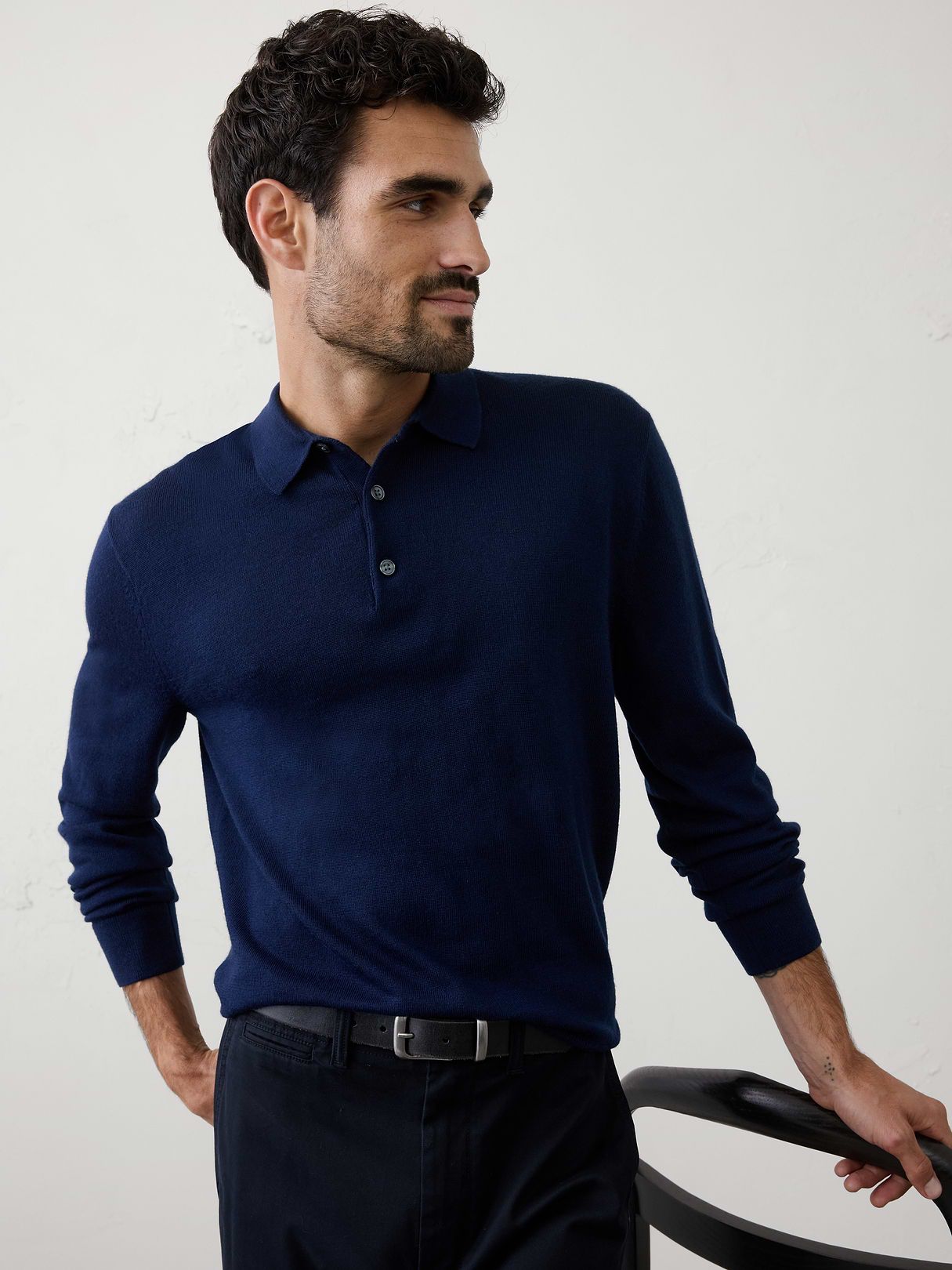merino wool polo sweater merino wool polo sweater