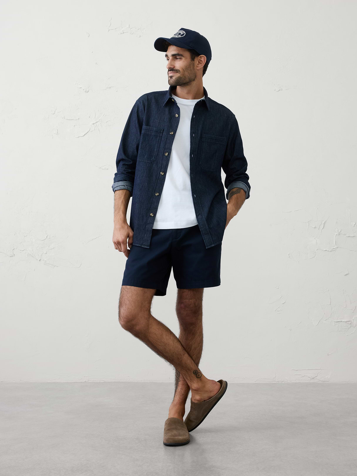 standard fit denim heritage shirt standard fit denim heritage shirt