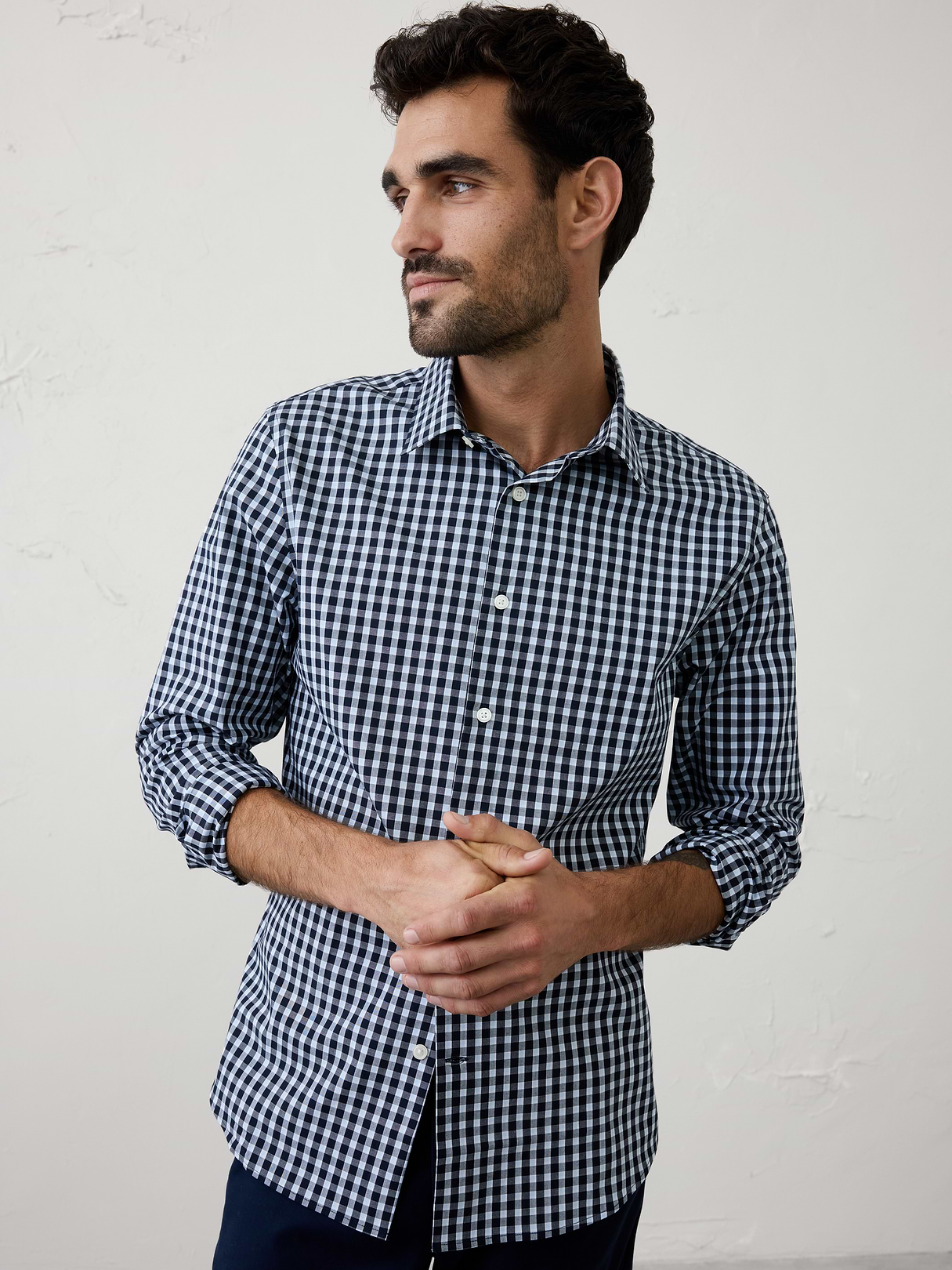 slim fit untucked dress shirt slim fit untucked dress shirt