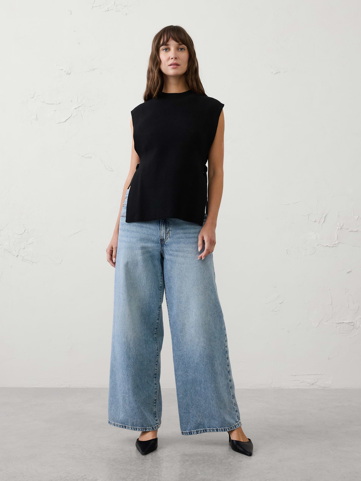 side tie sweater poncho side tie sweater poncho