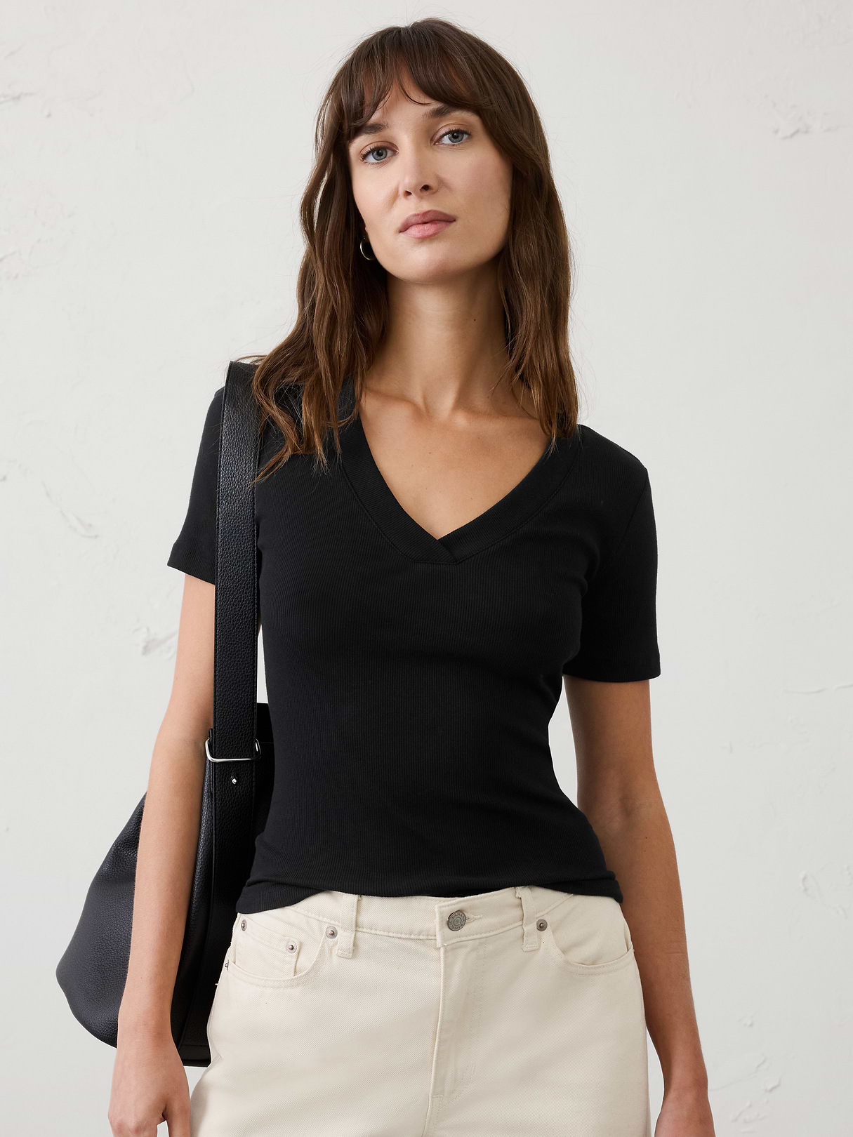 ribbed v neck t shirt ribbed v neck t shirt