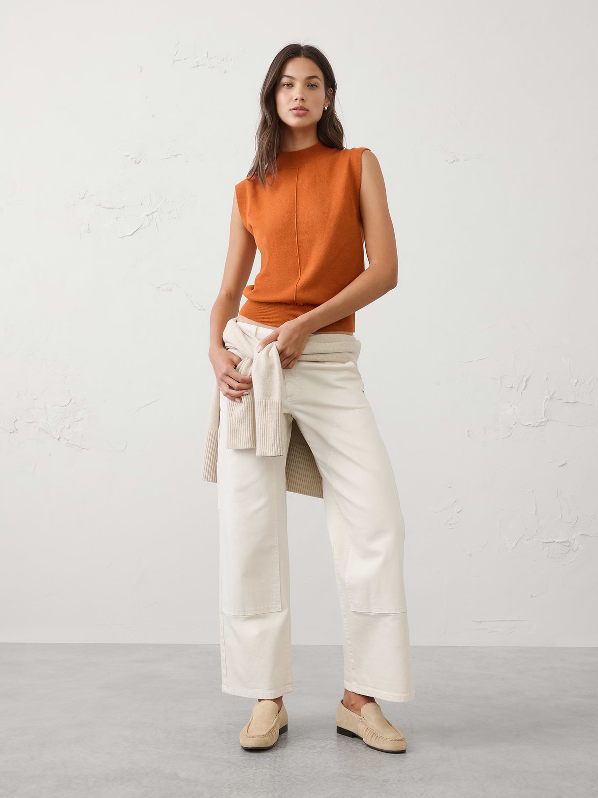mockneck shell sweater mockneck shell sweater