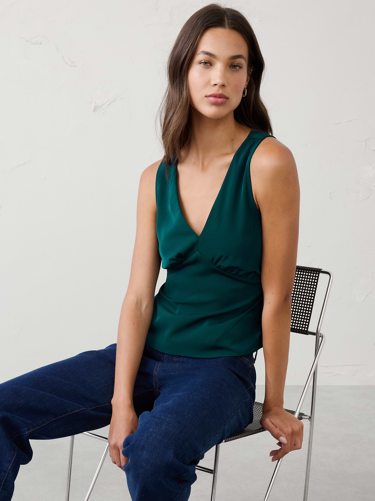 v neck top v neck top