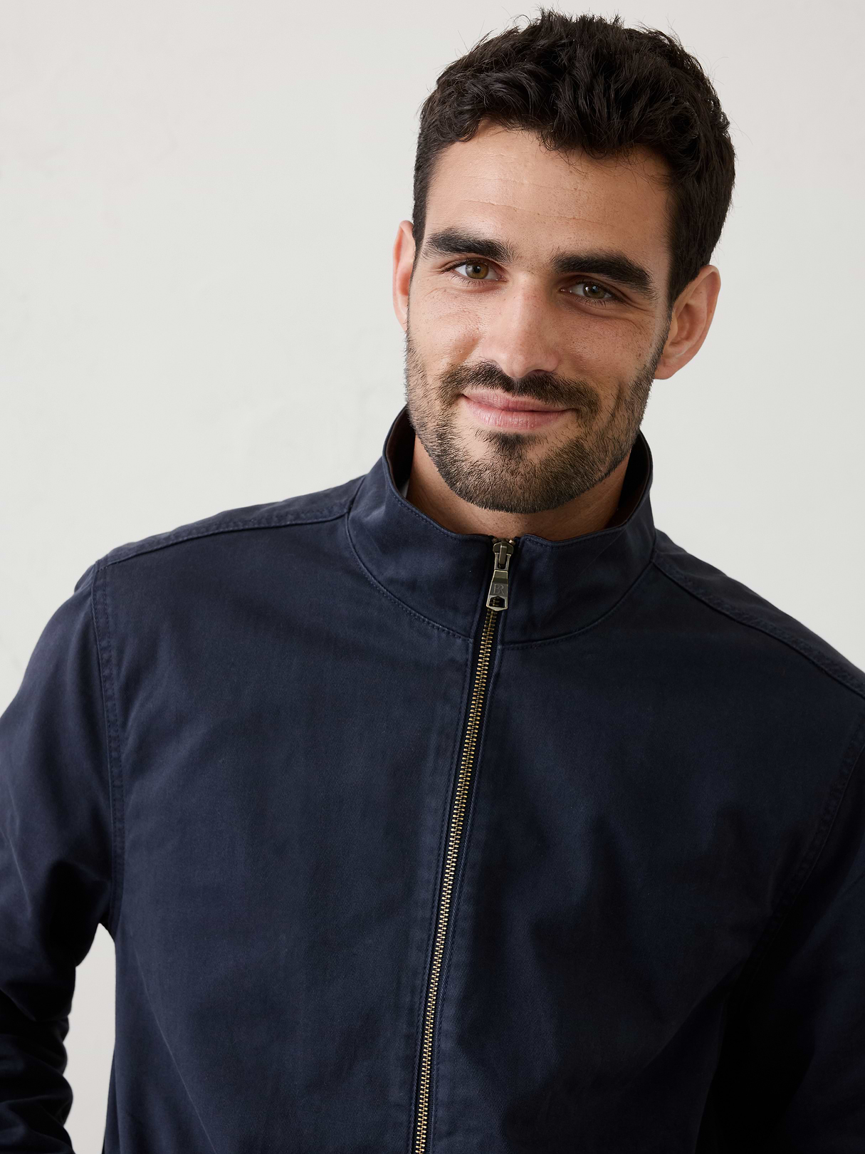 peached cotton zip jacket peached cotton zip jacket