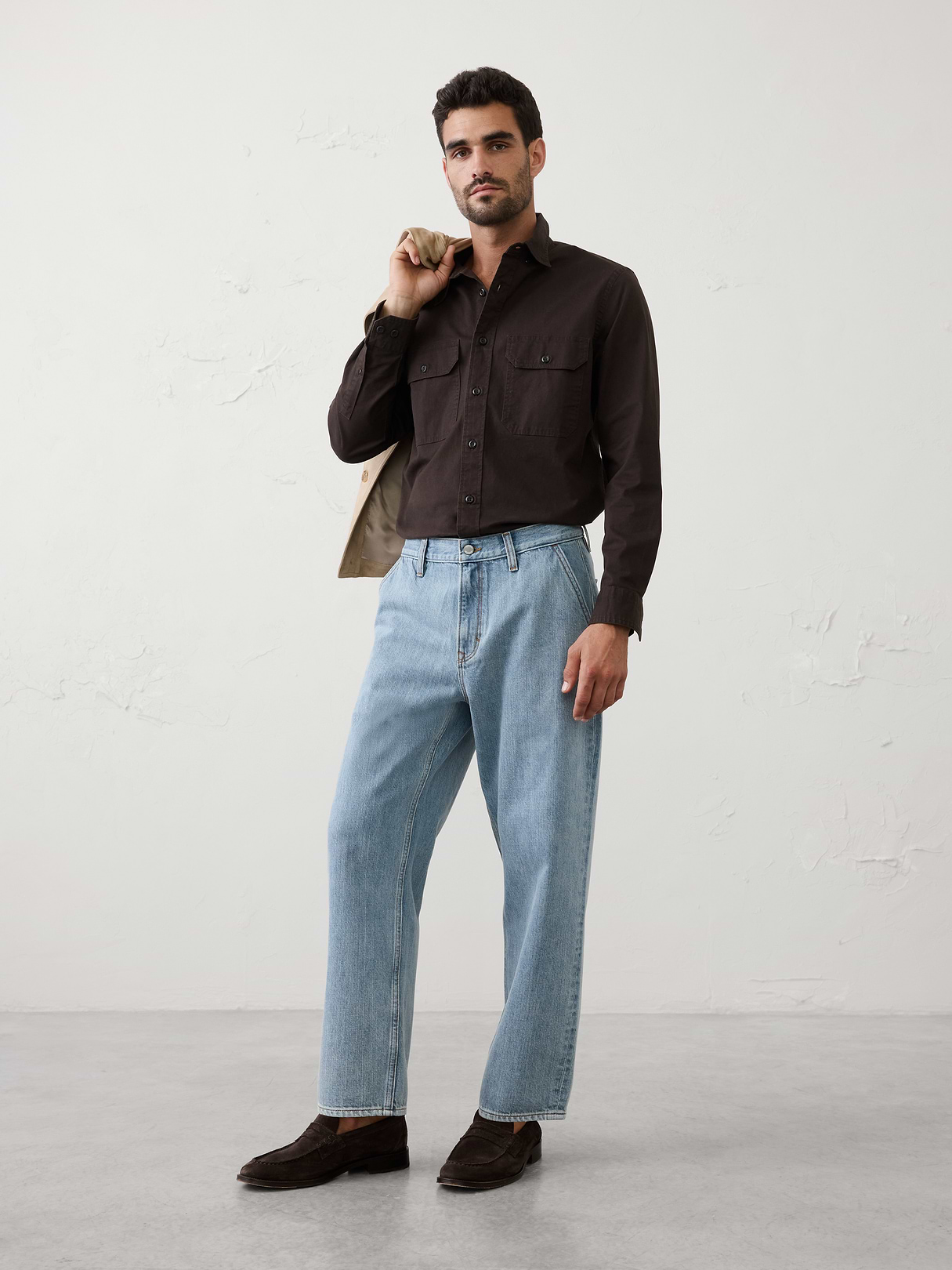 relaxed fit denim jean relaxed fit denim jean