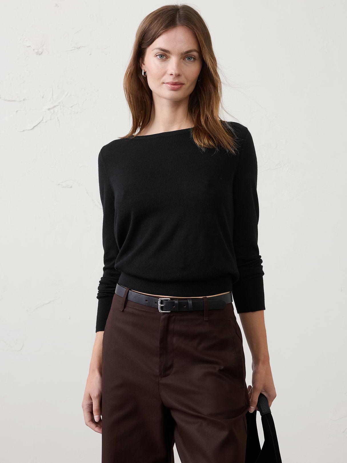 merino wool boat neck sweater merino wool boat neck sweater