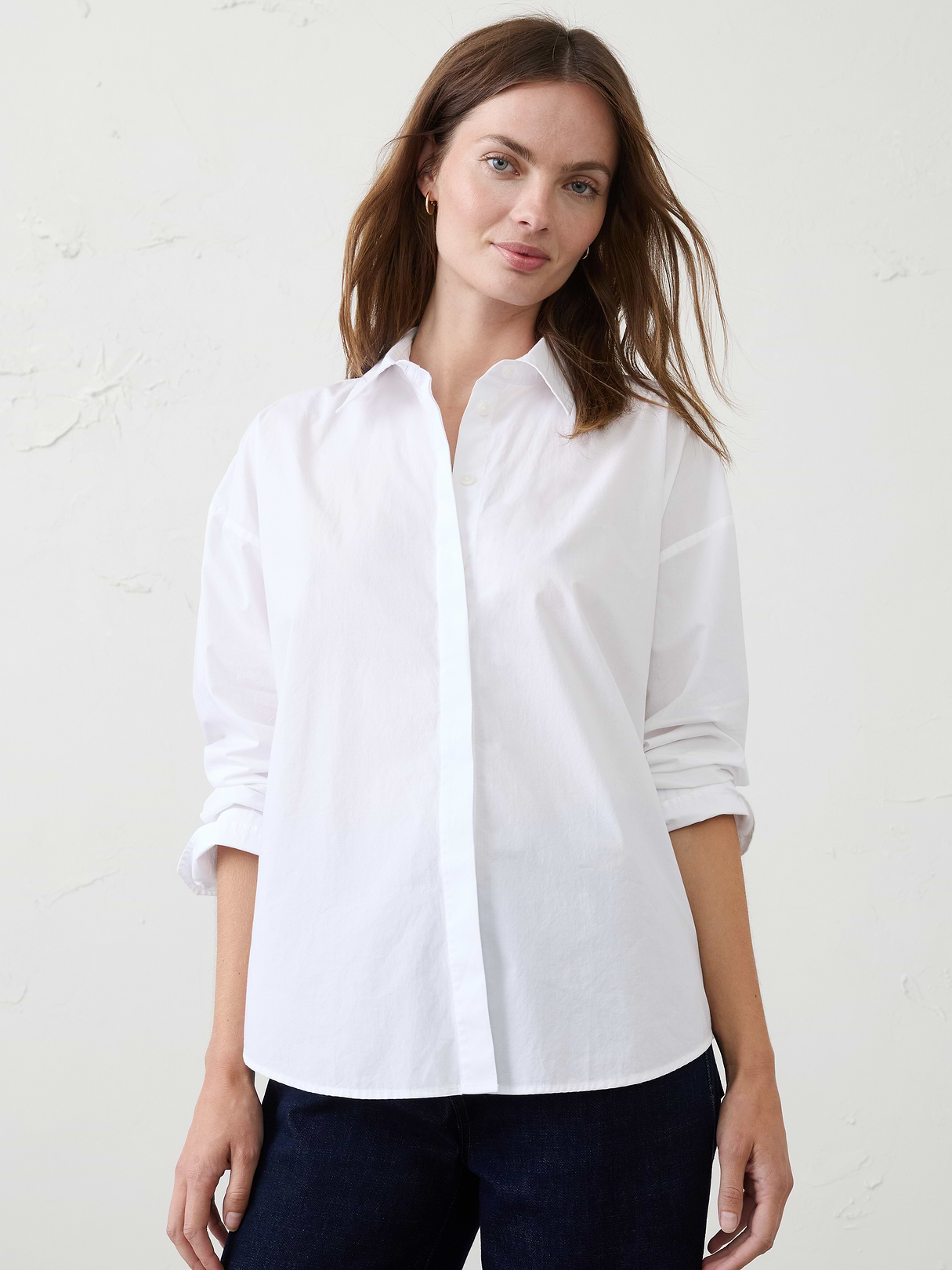 contrast twill shirt contrast twill shirt