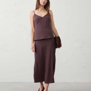 Витрина pinstripe camisole