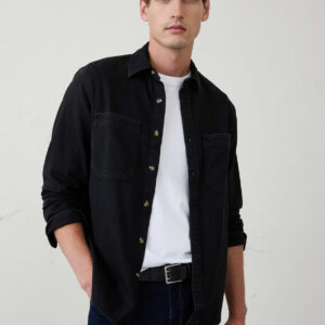 standard fit denim heritage shirt