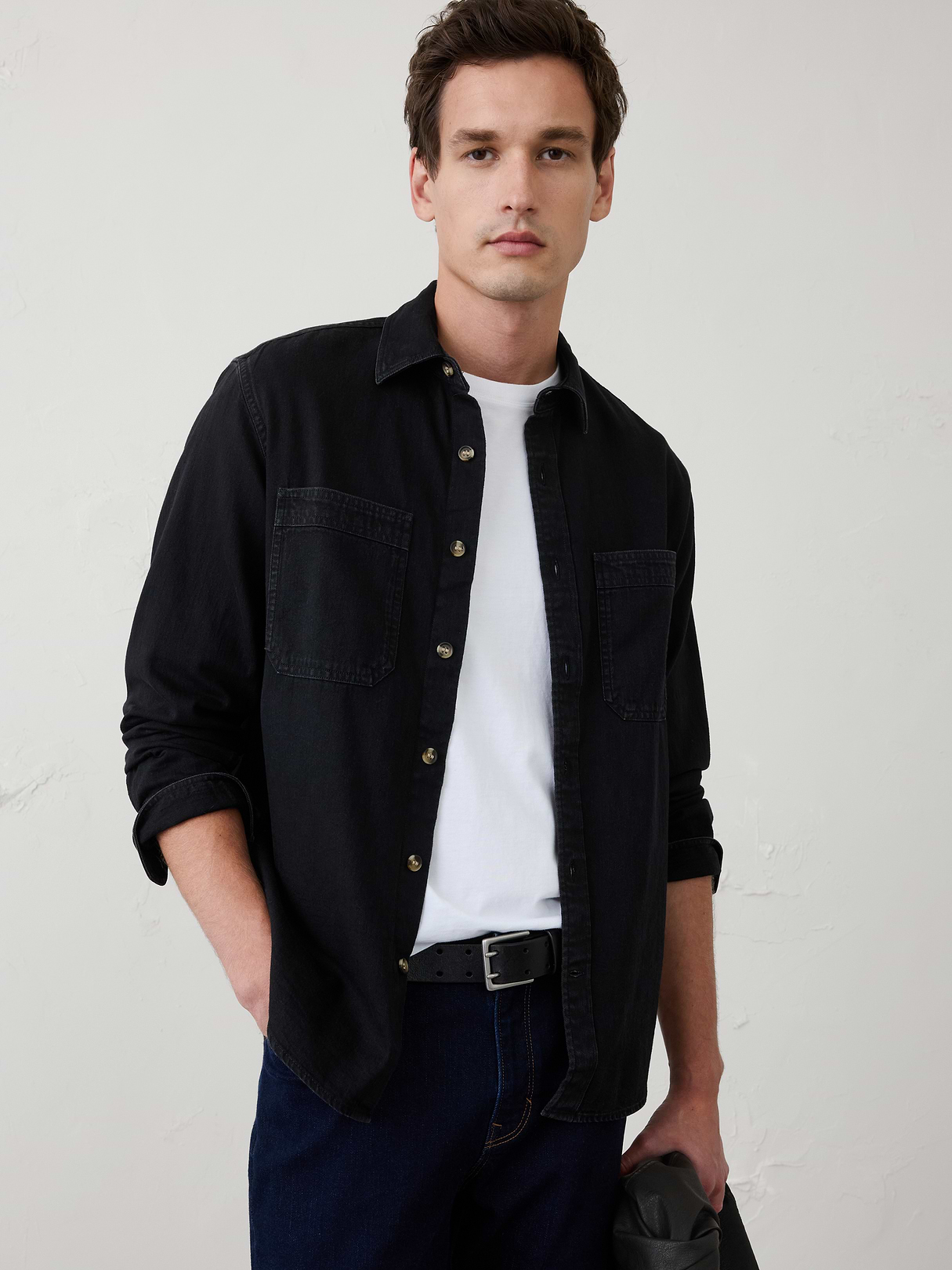 standard fit denim heritage shirt standard fit denim heritage shirt