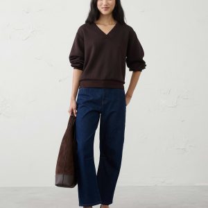 Витрина lightweight weekender v neck sweatshirt