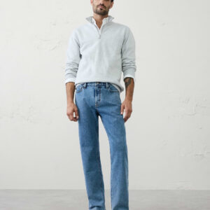 straight travel jean