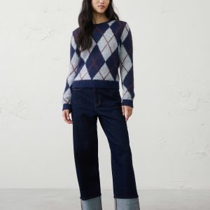 Витрина plush argyle sweater