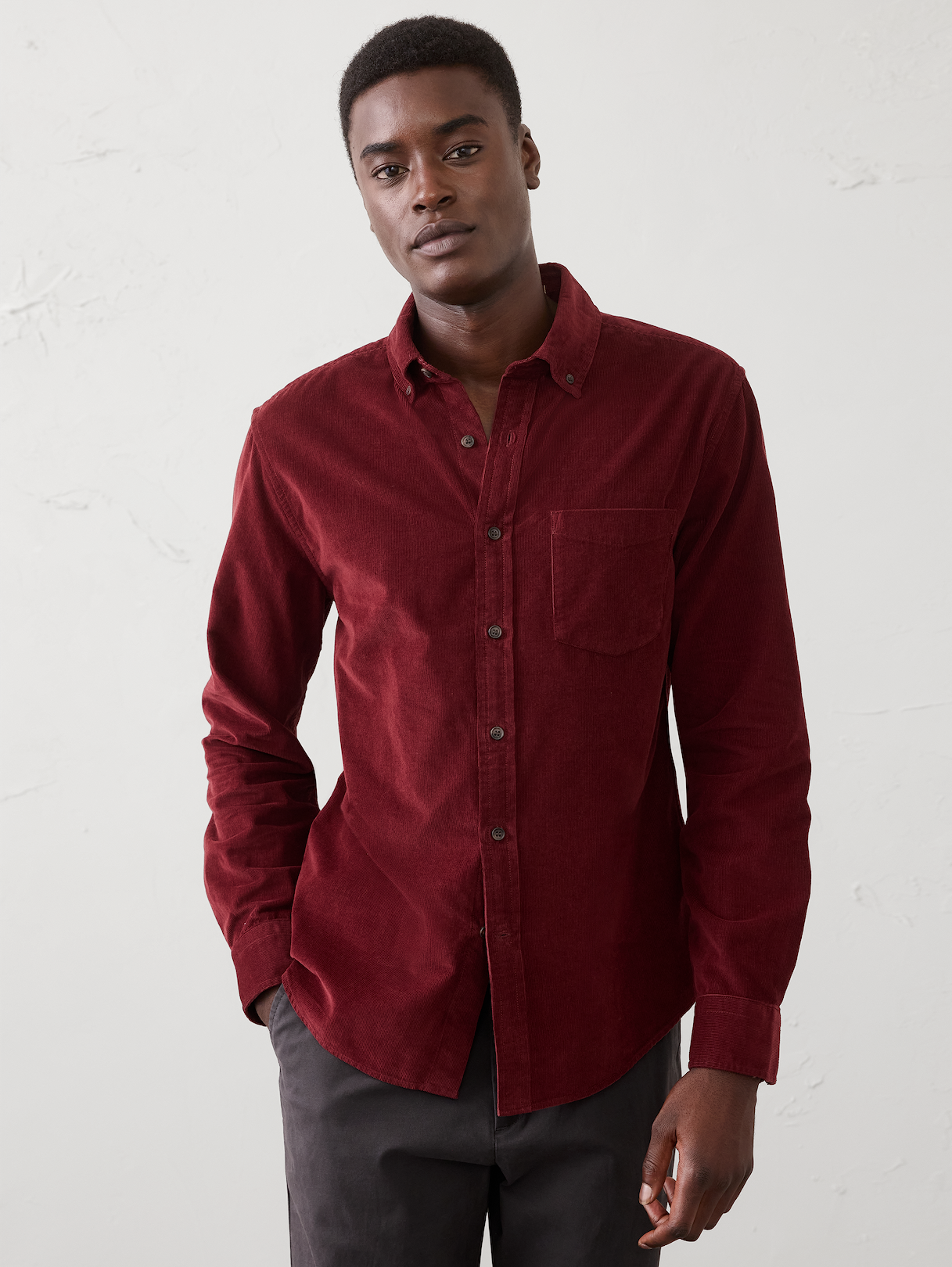 slim fit fine wale corduroy shirt slim fit fine wale corduroy shirt