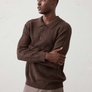 Витрина cable sweater polo