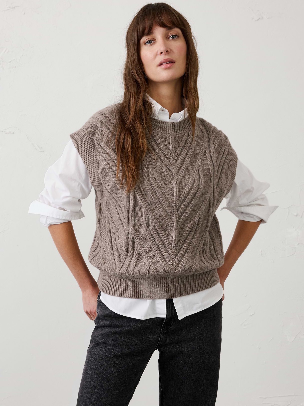 perfectly soft cable vest perfectly soft cable vest
