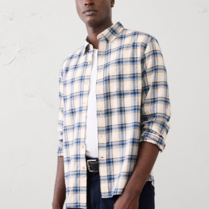 Витрина slim fit lightweight flannel shirt