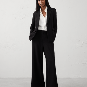 Витрина crepe long blazer