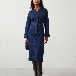Витрина seamed utility midi dress