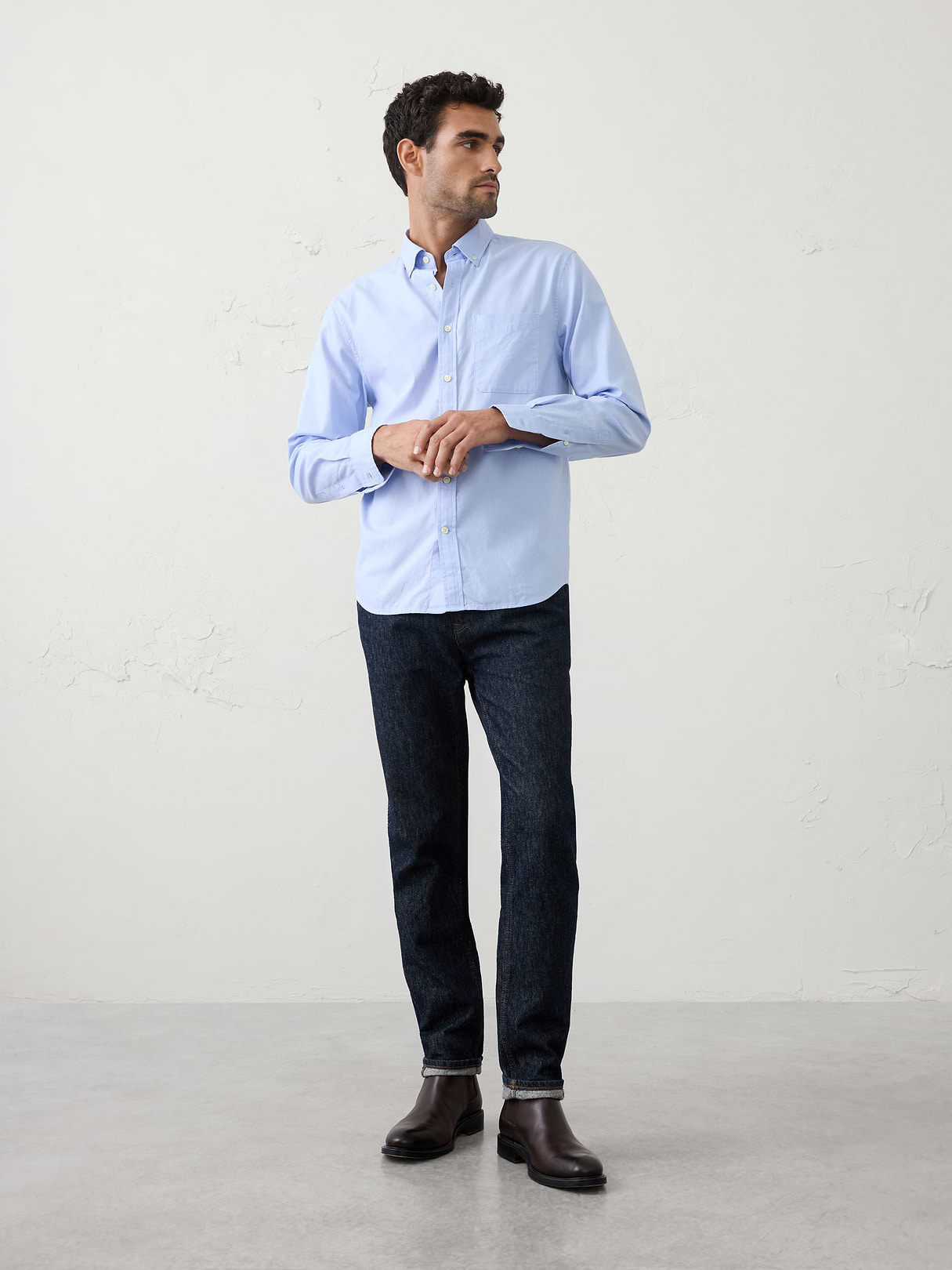 standard fit oxford shirt standard fit oxford shirt