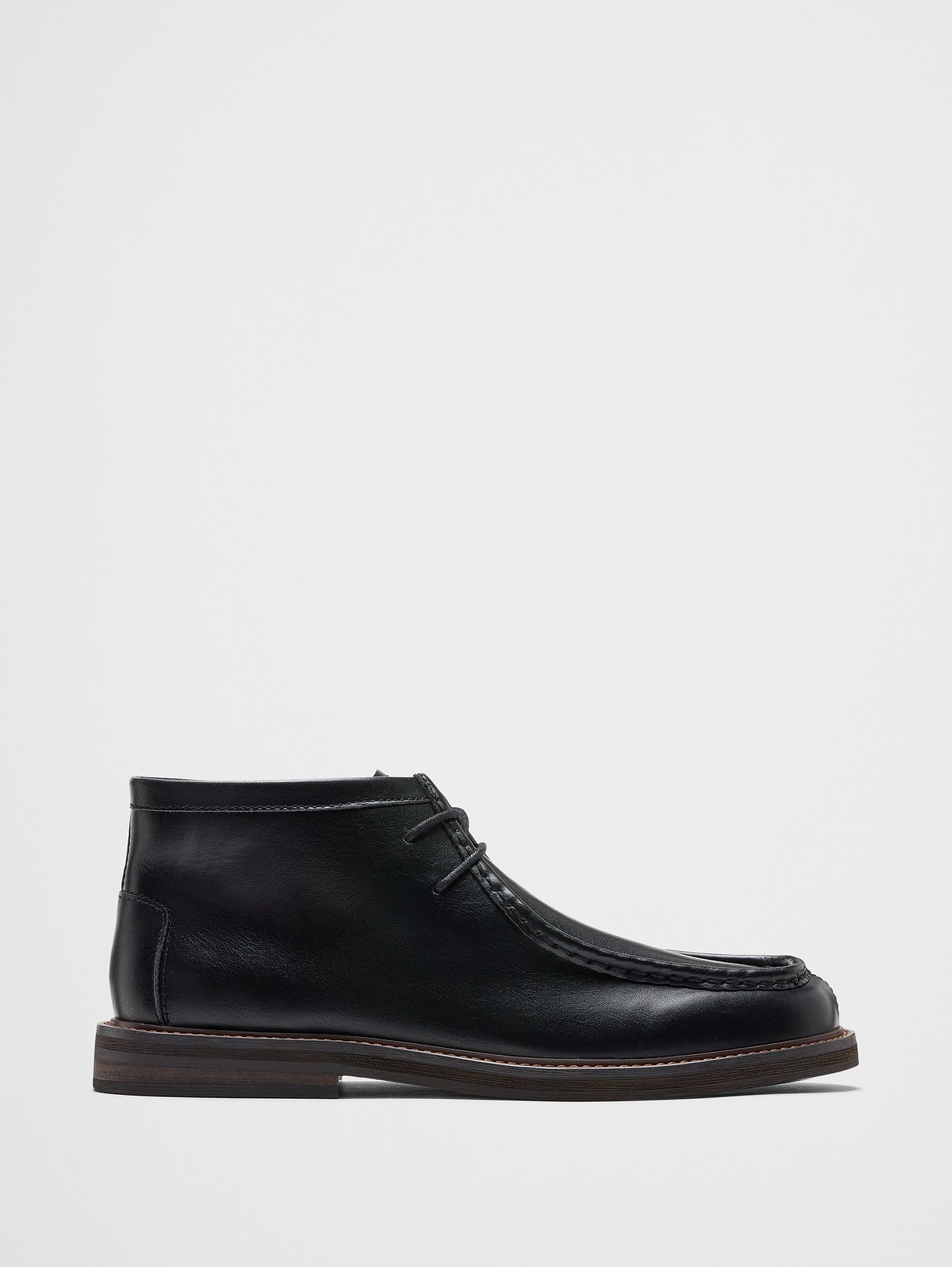 vegan leather moc toe chukka vegan leather moc toe chukka