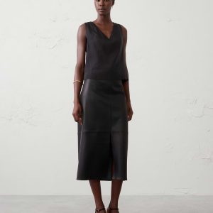 Витрина organza button back shell top