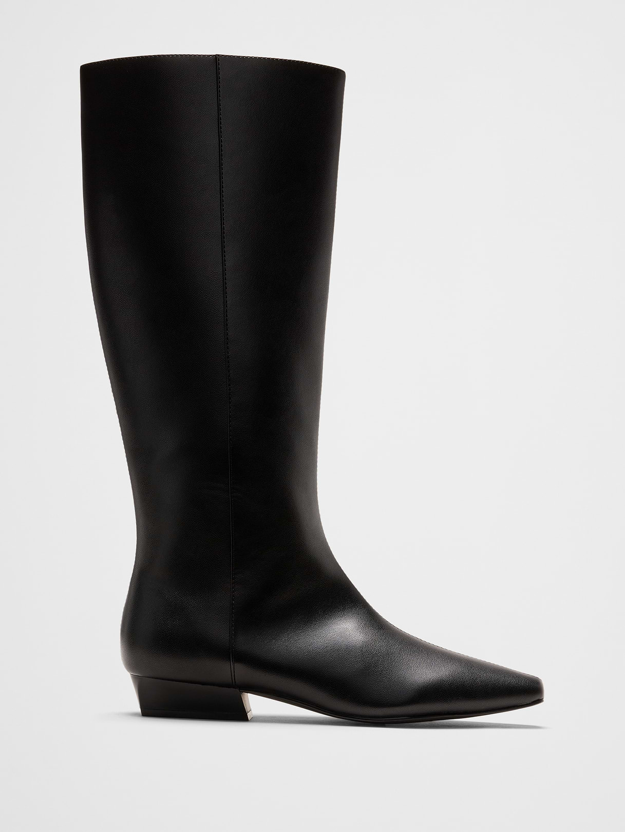 vegan leather suede tall boot vegan leather suede tall boot