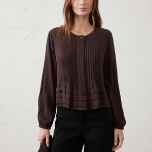 Витрина pleated button front swing top
