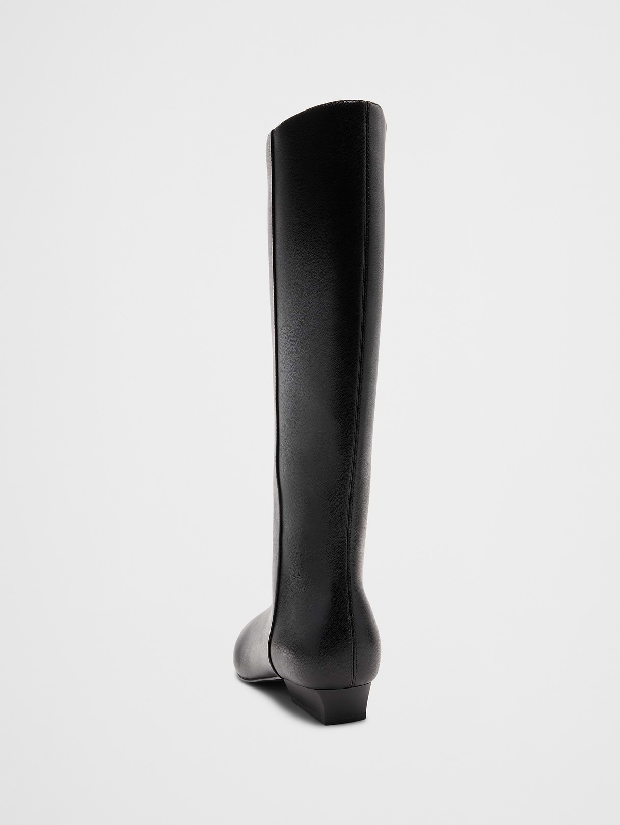 vegan leather suede tall boot vegan leather suede tall boot