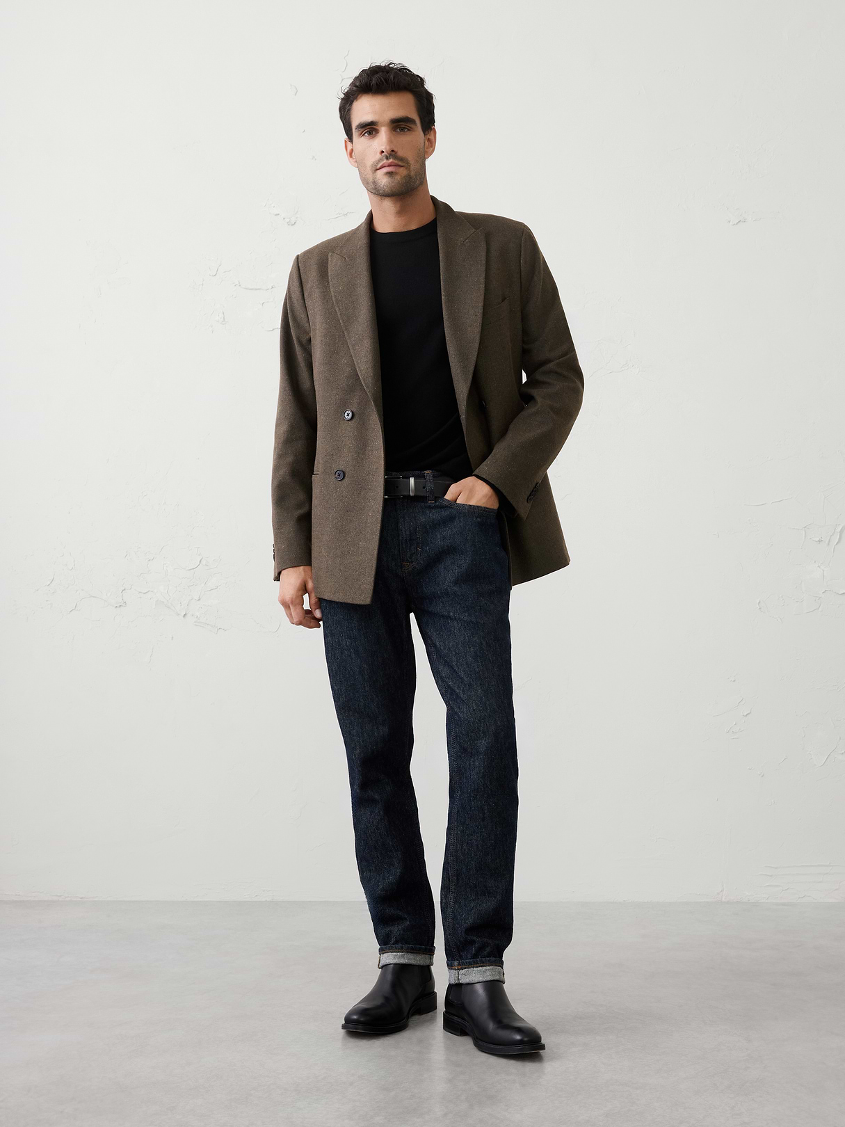 relaxed fit donegal blazer relaxed fit donegal blazer