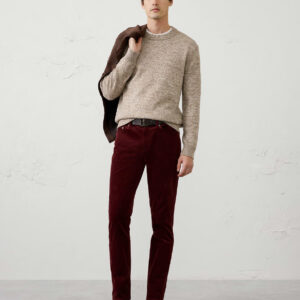 slim fit travel corduroy pant