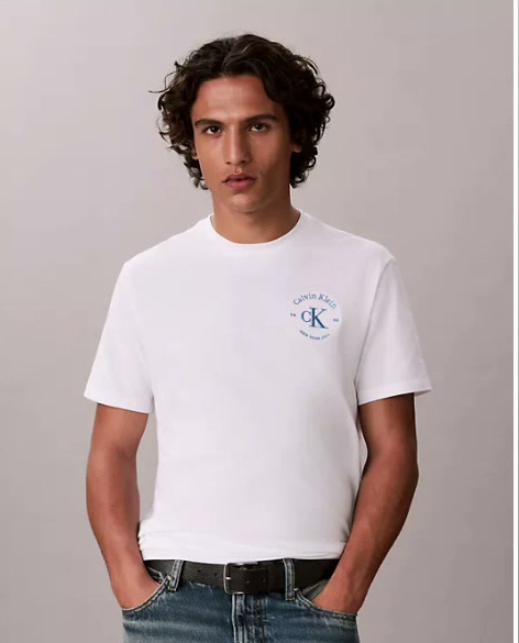 varsity crest logo classic tee