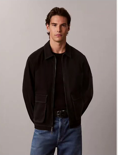 matte canvas jacket