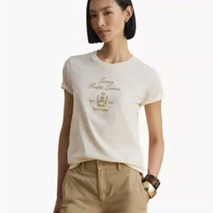 lauren ralph lauren — women's crewneck short sleeve t shirt