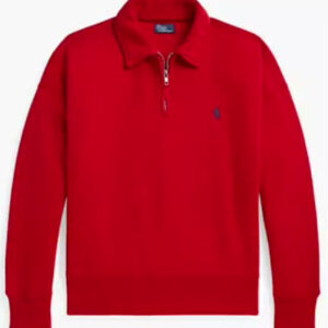 polo ralph lauren — women's fleece quarter zip