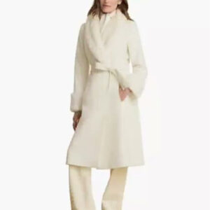 lauren ralph lauren — women's wool blend wrap coat