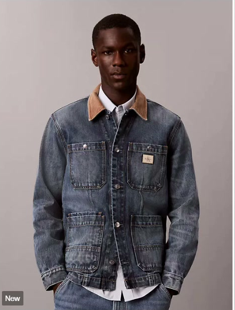 denim chore coat