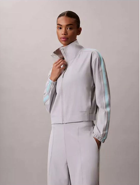 commuter logo tape woven jacket