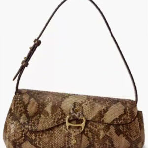 lauren ralph lauren — tasha embossed leather east west small shoulder handbag