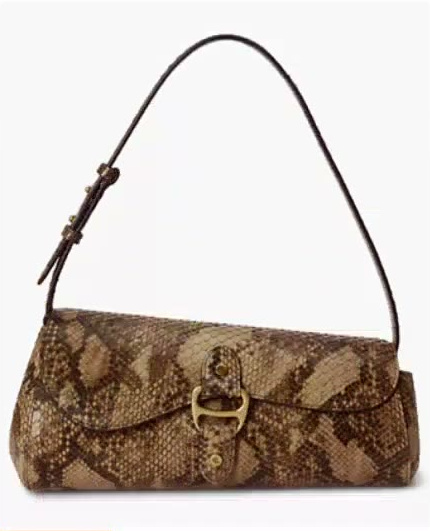 lauren ralph lauren — tasha embossed leather east west small shoulder handbag lauren ralph lauren — tasha embossed leather east west small shoulder handbag