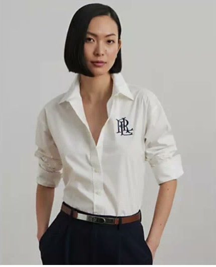 lauren ralph lauren — women's long sleeve shirt lauren ralph lauren — women's long sleeve shirt