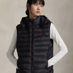 polo ralph lauren — women's sleeveless quilted vest