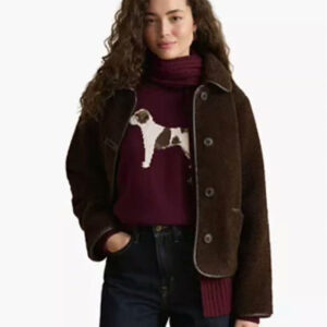 lauren ralph lauren — women's sherpa jacket