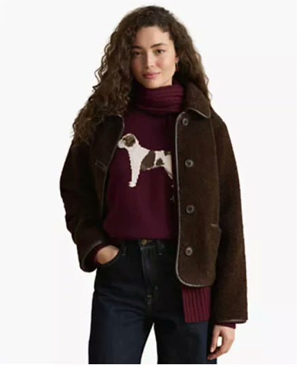 lauren ralph lauren — women's sherpa jacket lauren ralph lauren — women's sherpa jacket