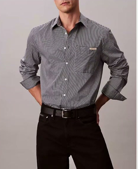 satin relaxed button down shirt