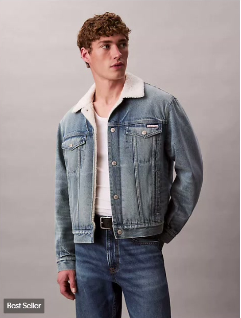 90s sherpa trucker jacket