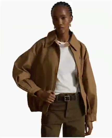 polo ralph lauren — women's long sleeve bomber jacket polo ralph lauren — women's long sleeve bomber jacket