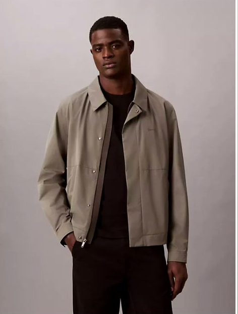nylon classic blouson jacket